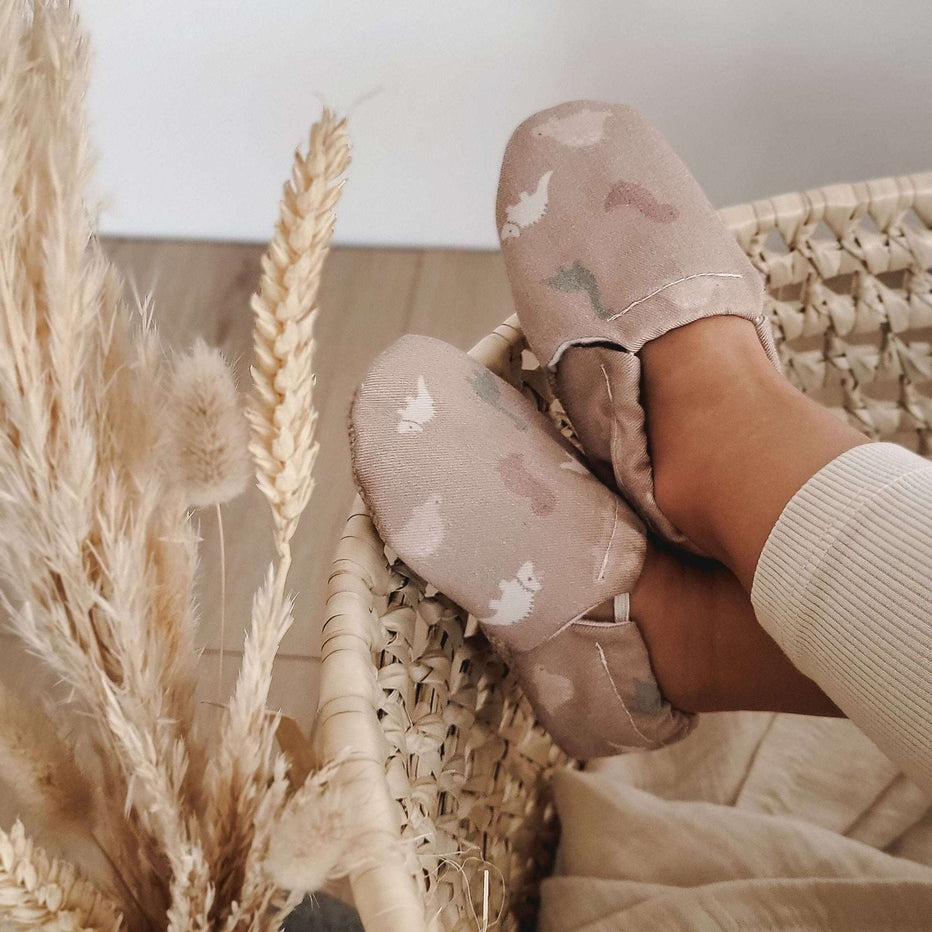 Vegan shoes - Natural Dinos - 