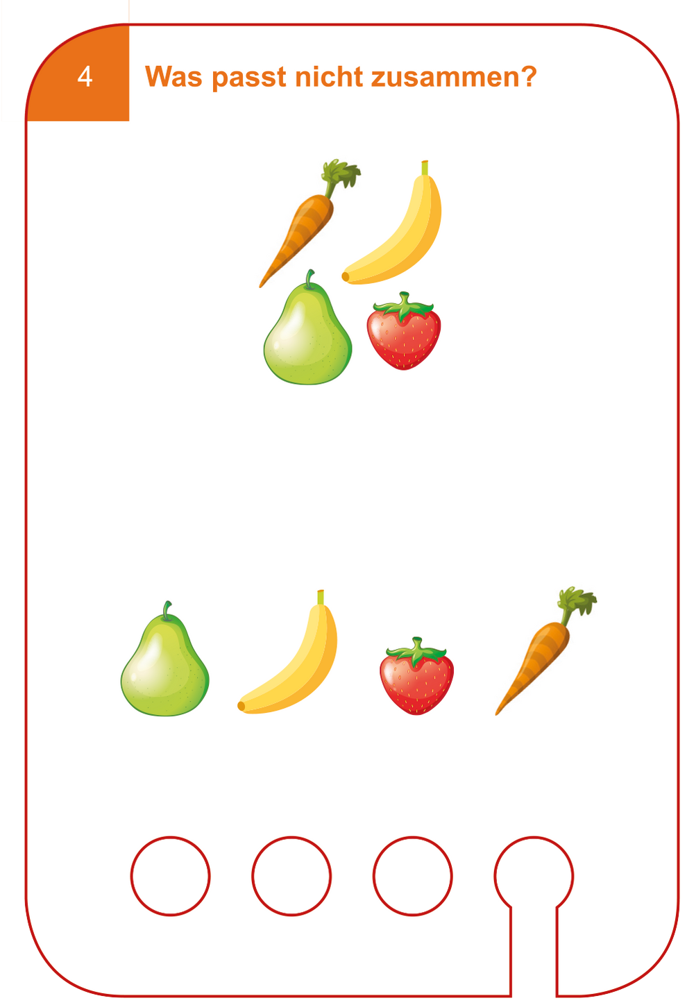 Kartensatz Verknüpfungsspiele 5+
