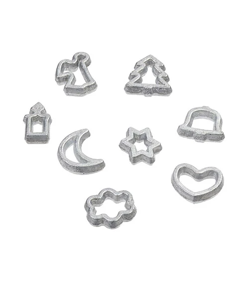 Ausstechformenset, ca. 0,5cm, 8 Stück