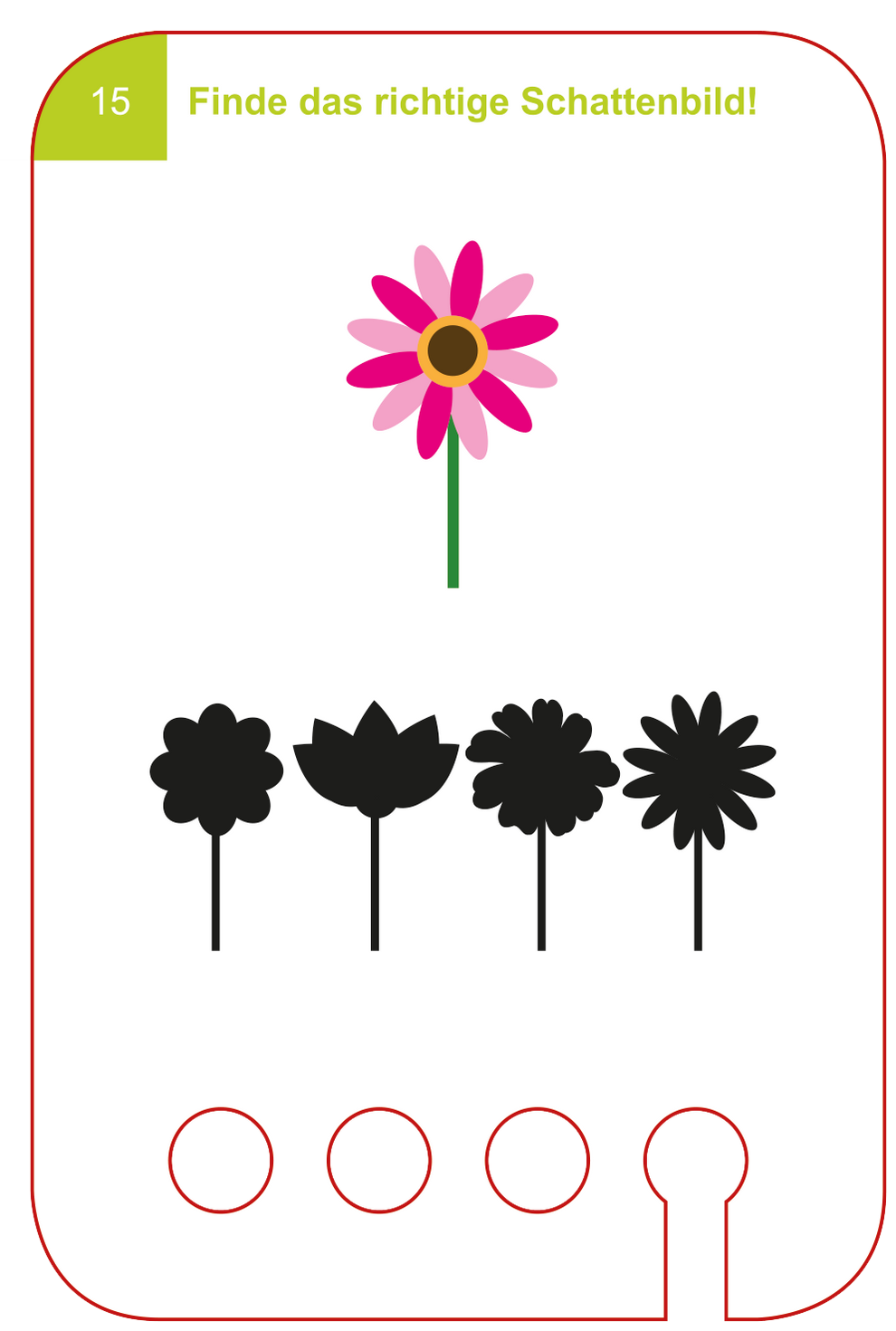 Kartensatz Erste Schattenspiele 3+ 