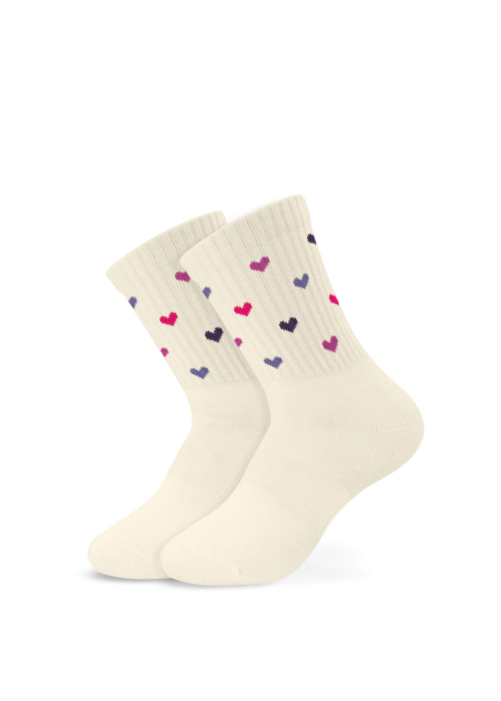J-Clay Kids Socken colour hearts 