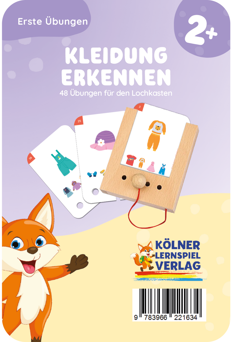 Kartensatz Kleidung erkennen 2+ 