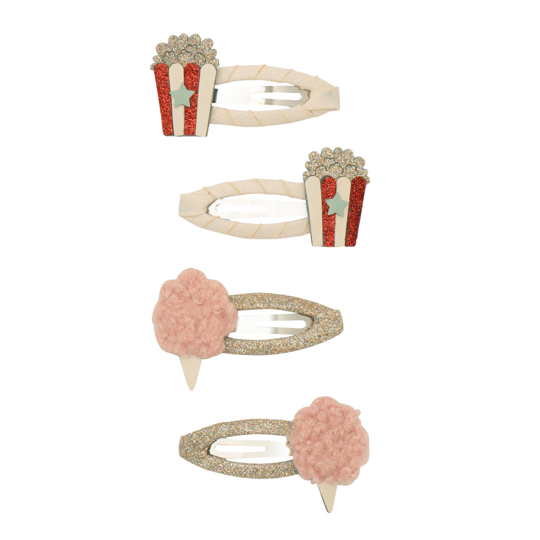 Popcorn & Zuckerwatte Clips 
