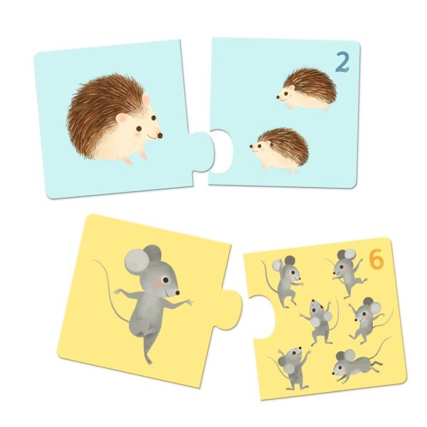 Duo Puzzle 2+  Tierbabys