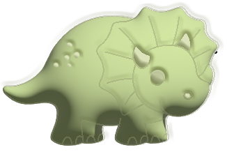 Sandförmchen Triceratops 