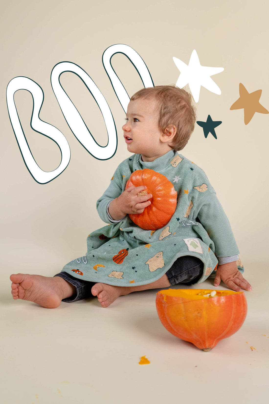 Lätzchen Boo happy halloween