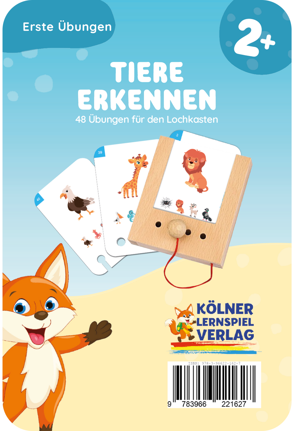 Kartensatz Tiere erkennen 2+