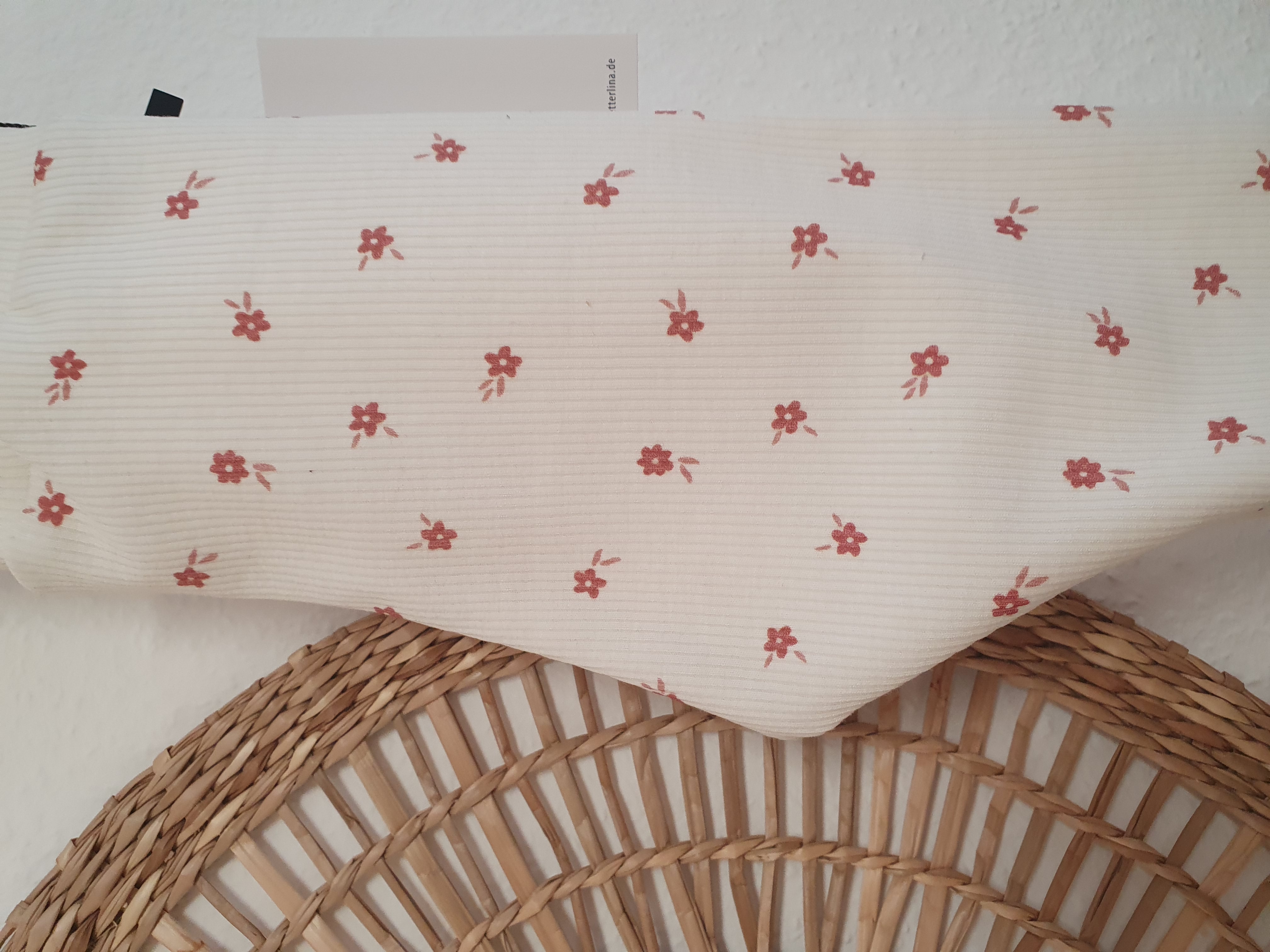 Leggings Rib ditsy Blume