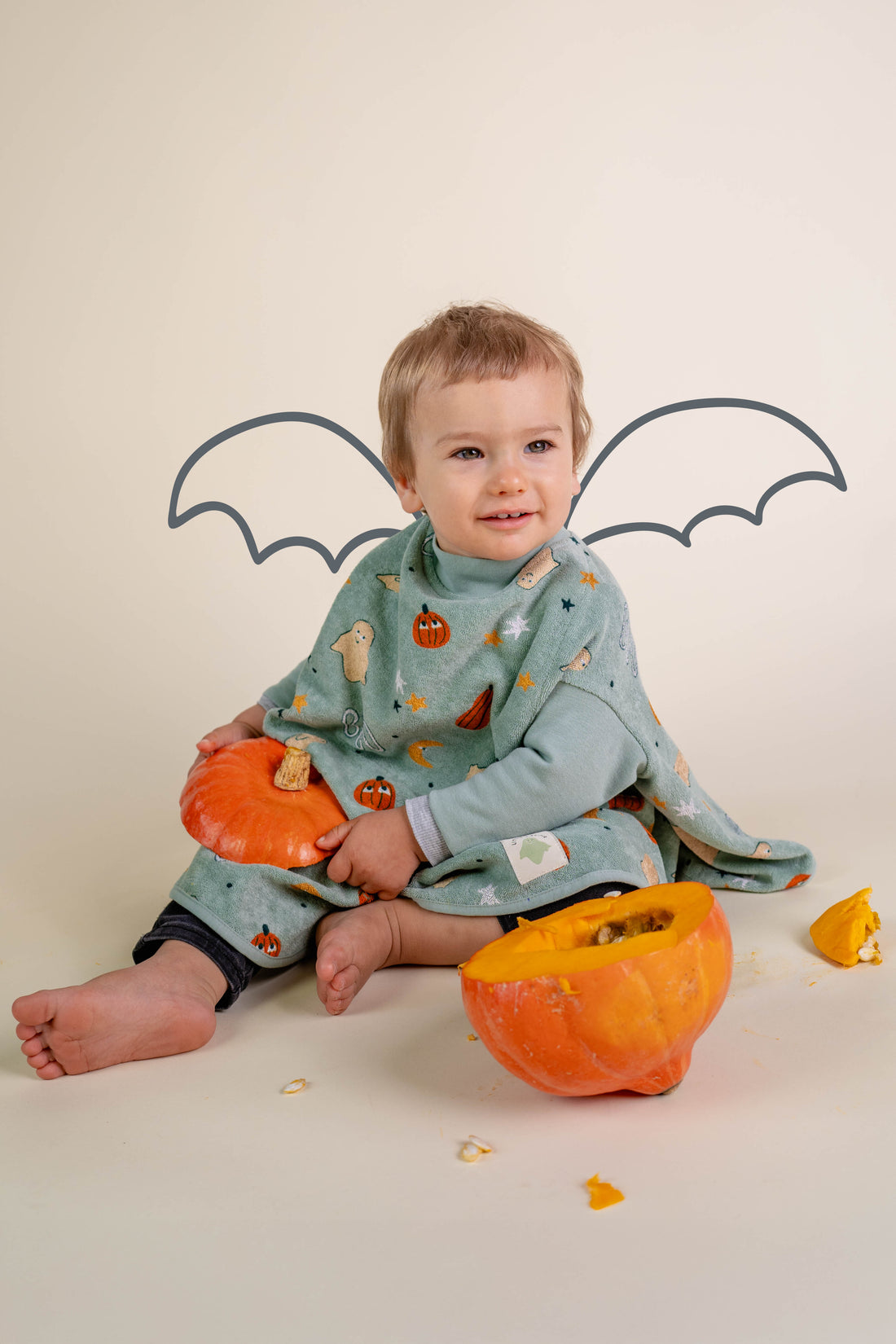 Lätzchen Boo happy halloween