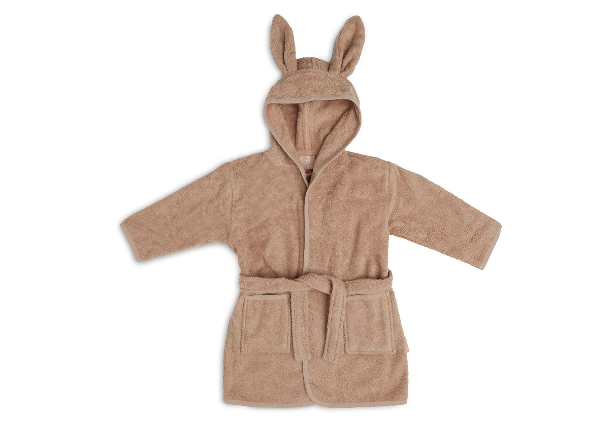 Bademantel 1-2 Jahre Frottee - biscuit