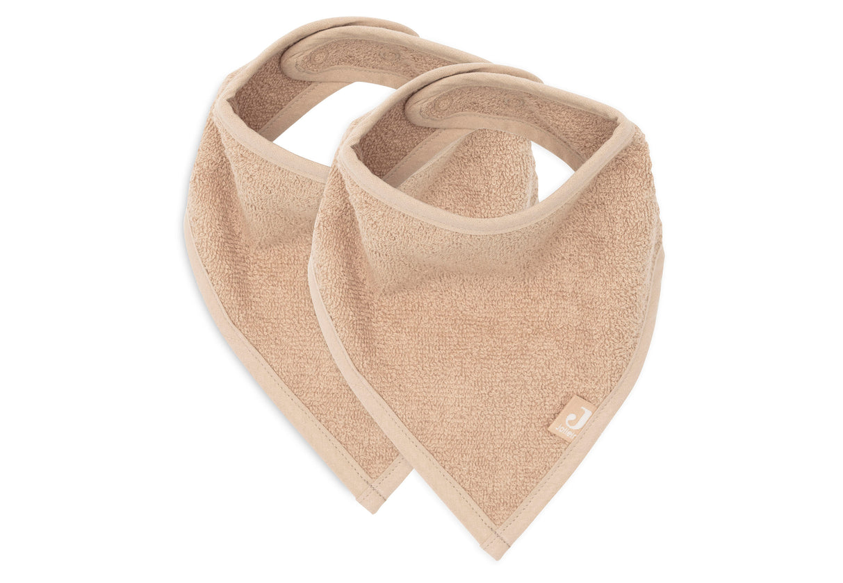 Lätzchen Bandana - biscuit - 2 Stück 