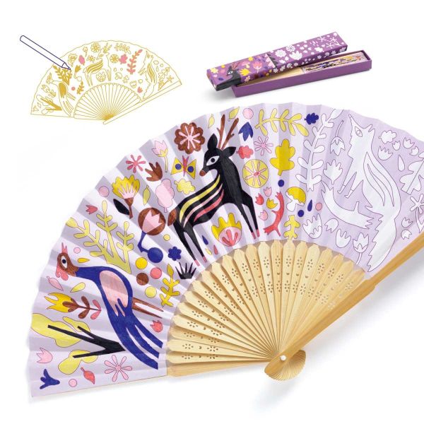 DIY Fächer Woodland 