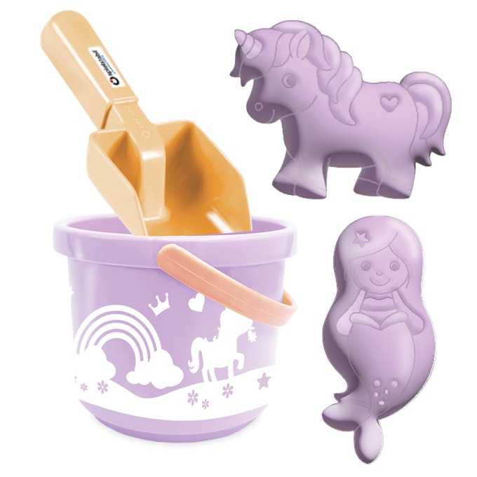 Einhorn und Meerjungfrau Set 4 teilig 