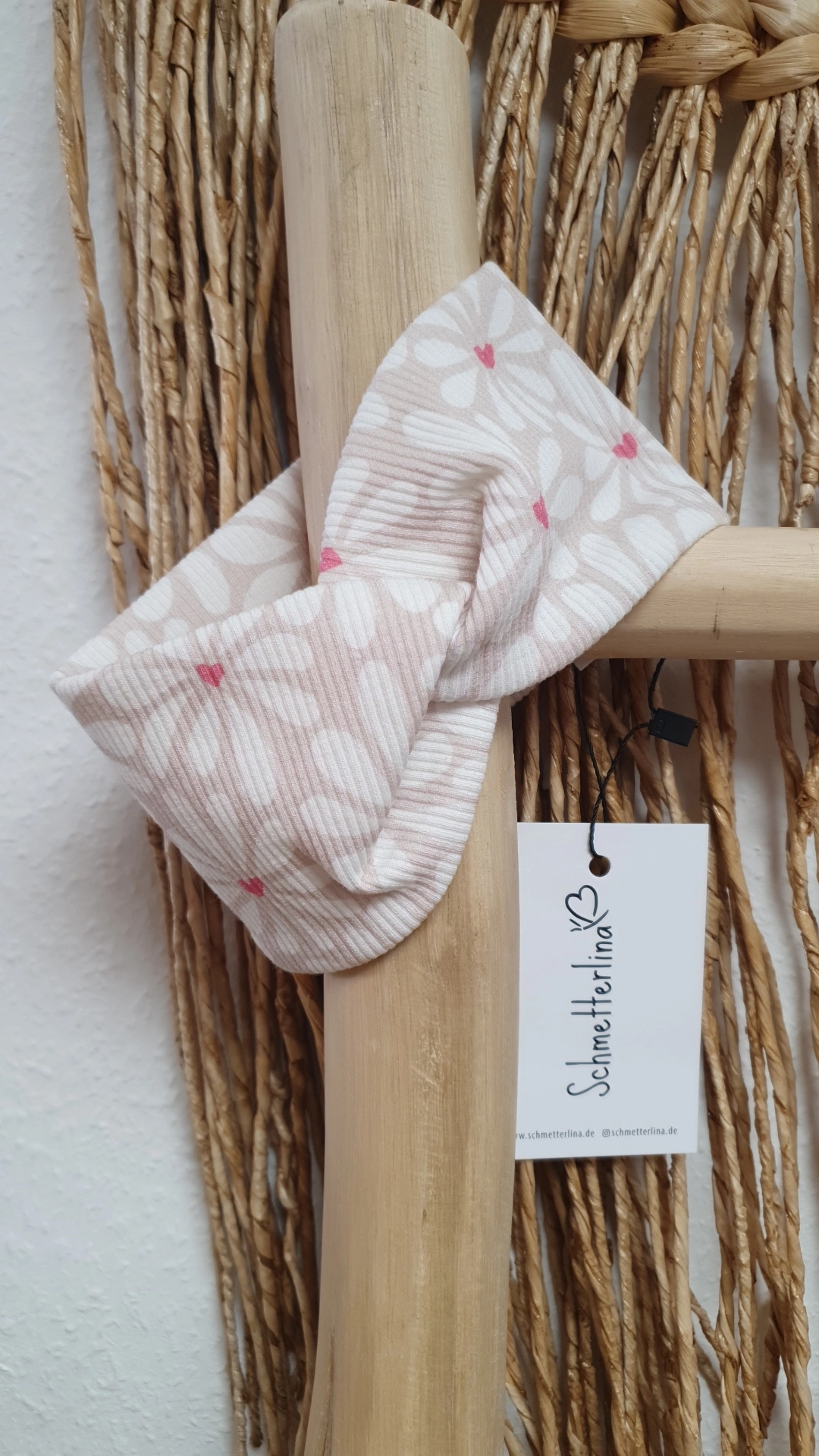 Stirnband Blume daisy pink 