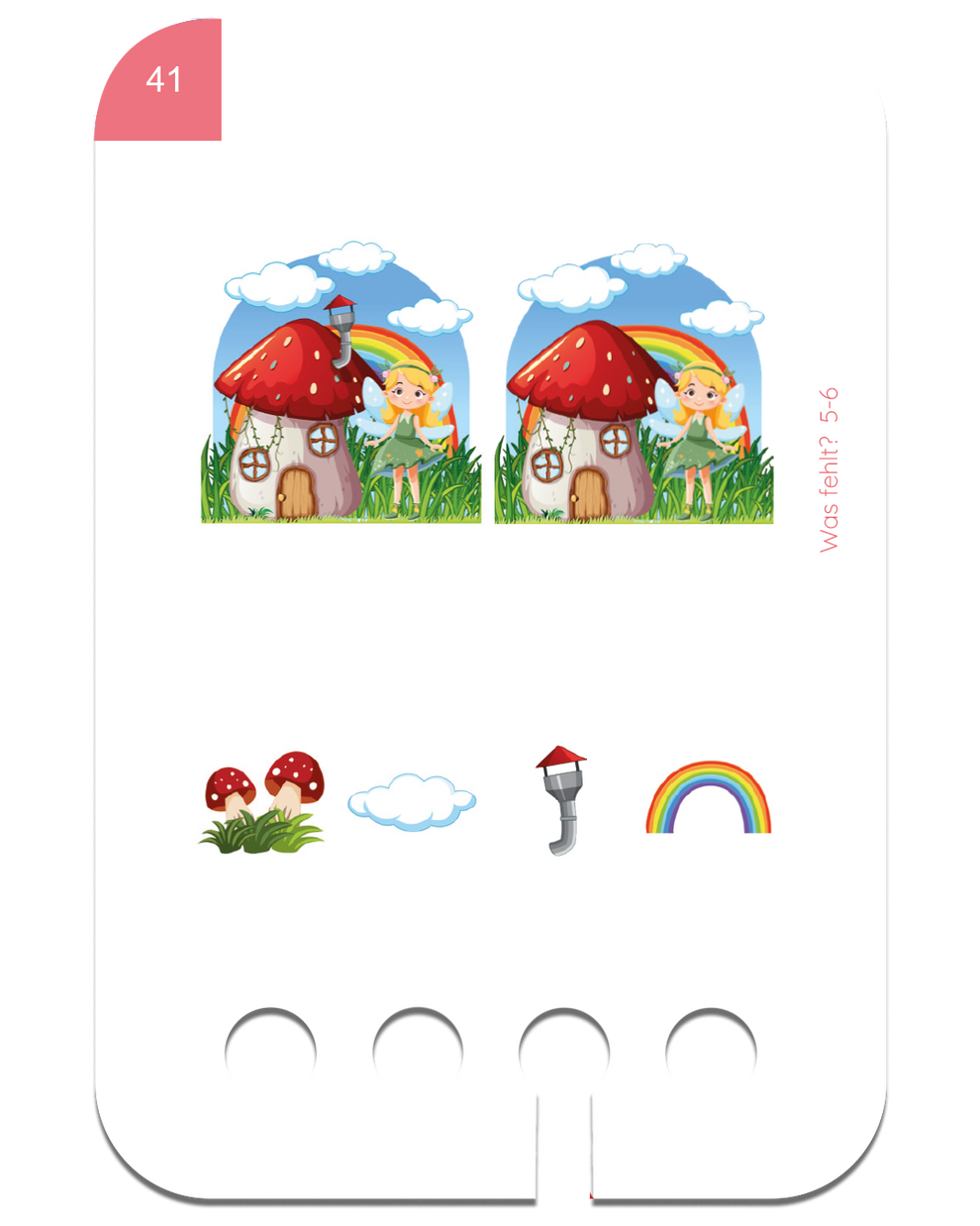 Kartensatz Was fehlt? 5-6