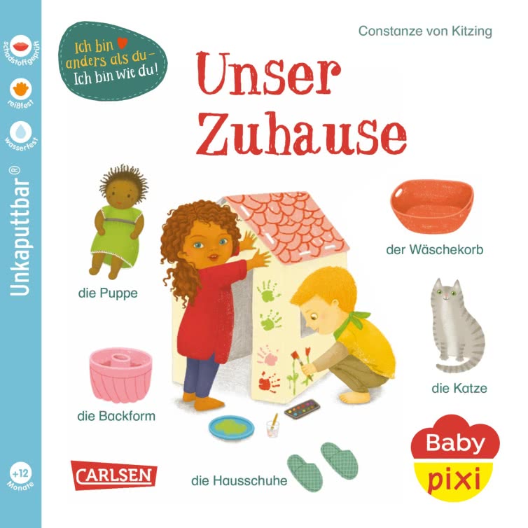 Baby Pixi Unkaputtbar - Unser Zuhause 