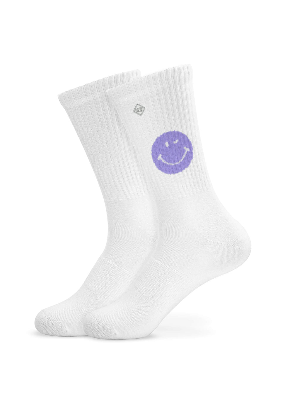 J-Clay Socken Smiley lila Erwachsene 