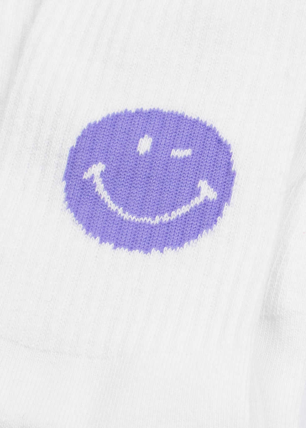 J-Clay Socken Smiley lila Erwachsene 