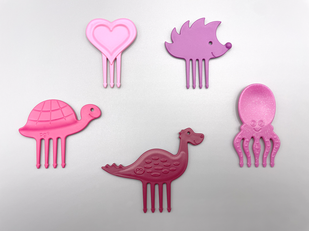 Snack Piekser pretty in pink "5er Set"  