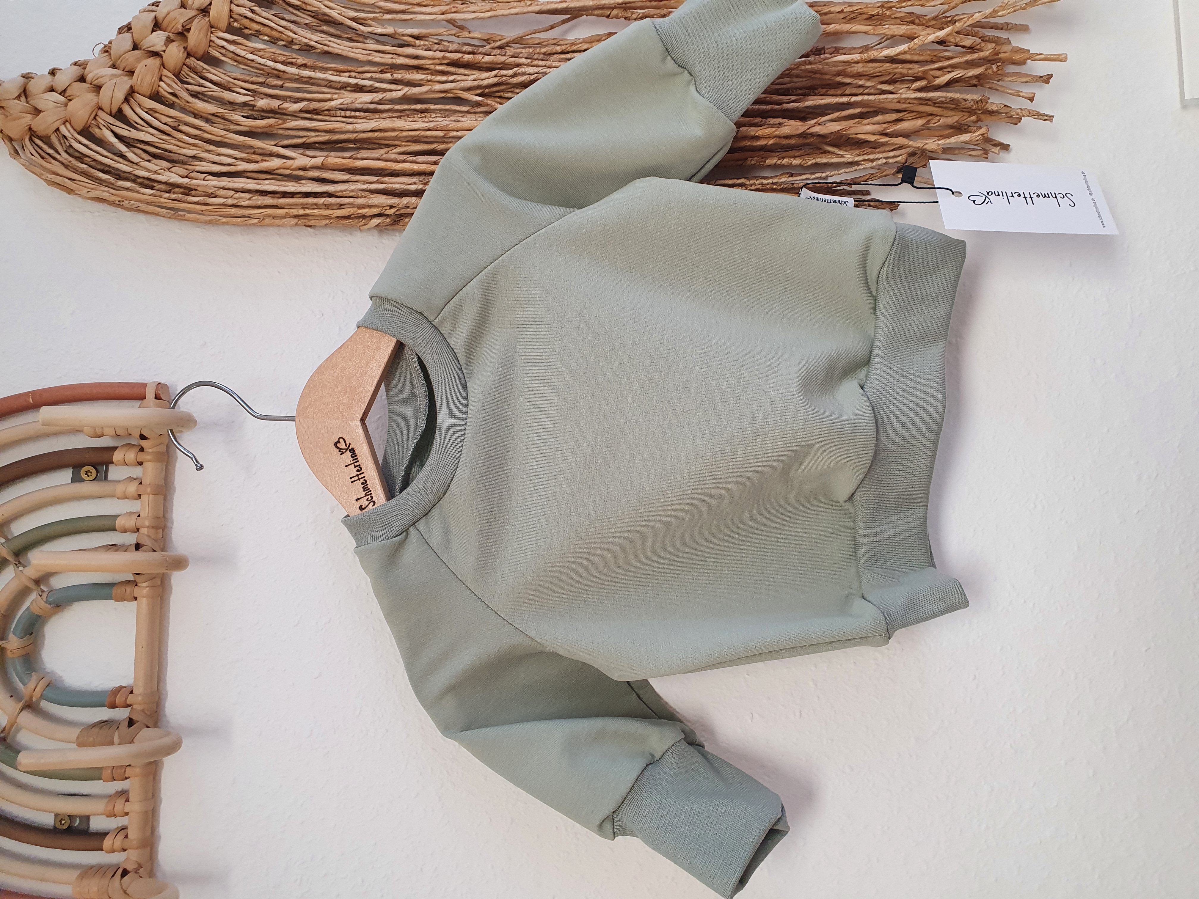 Sweater dusty green sweat 