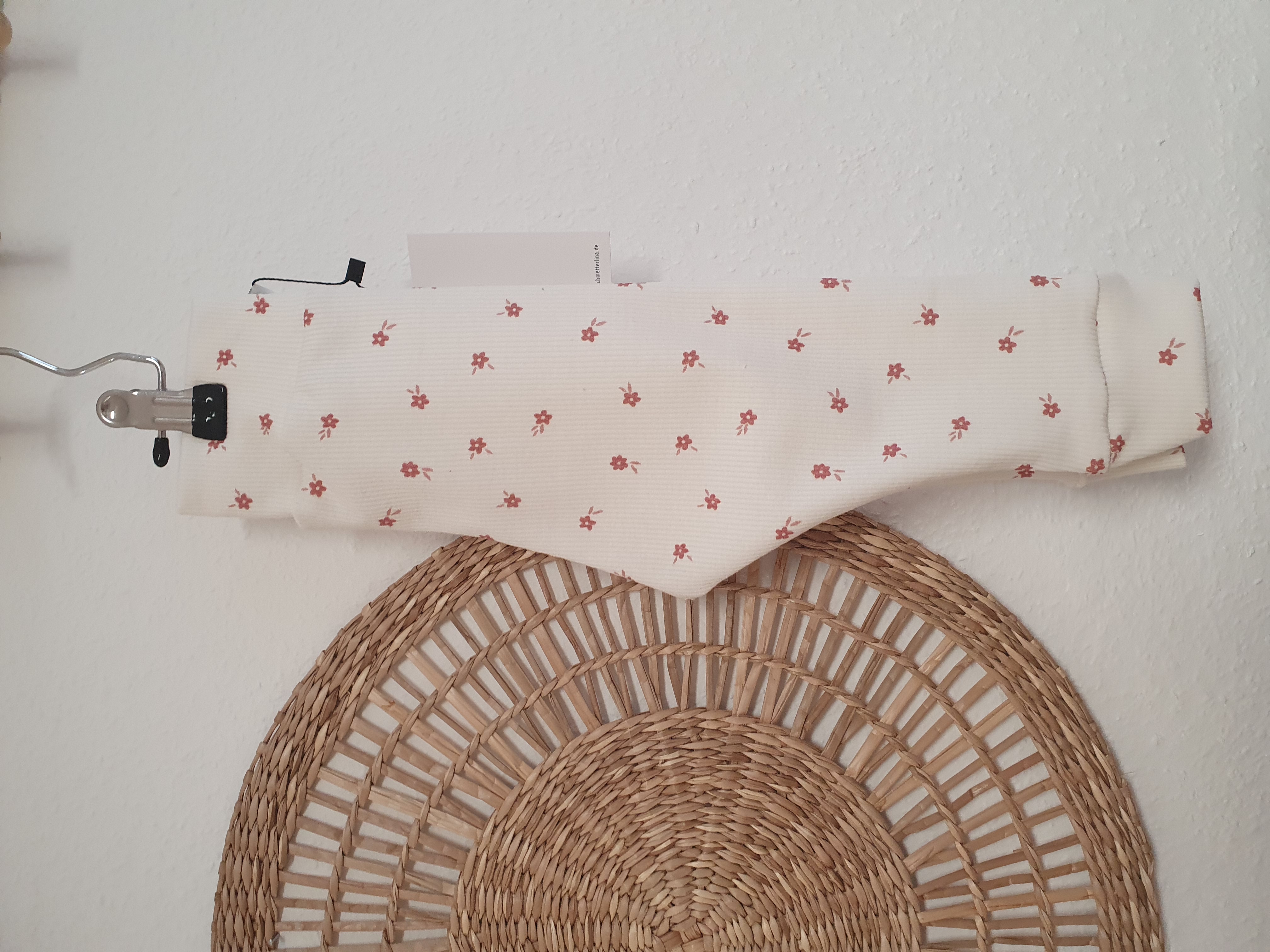 Leggings Rib ditsy Blume