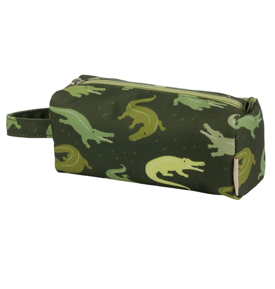 Federmäppchen Krokodile 