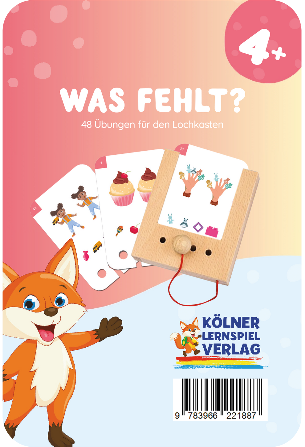 Kartensätze Was fehlt? 4+  