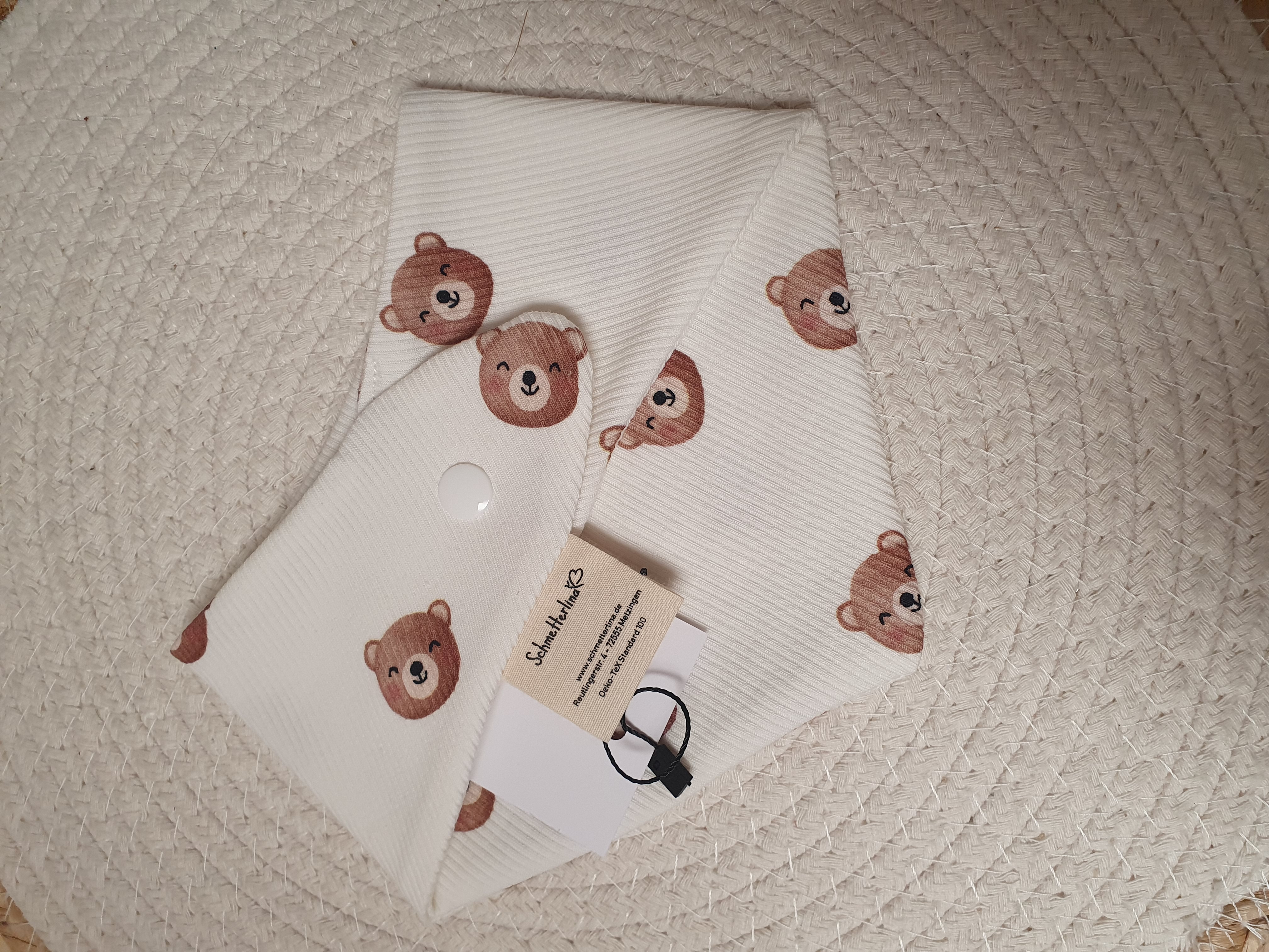 Dreieckstuch Rib Bär 