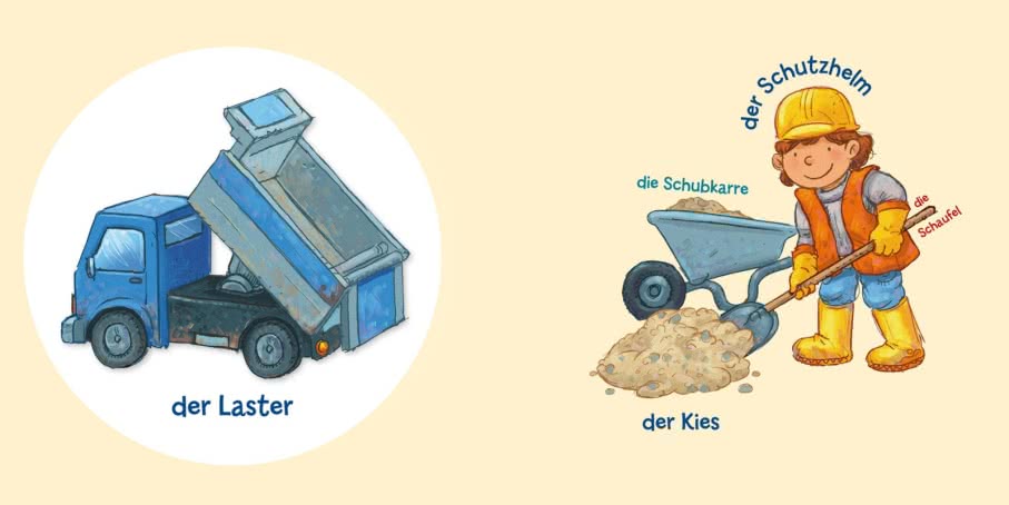 Baby Pixi Unkaputtbar - Meine ersten Wörter Baustelle 