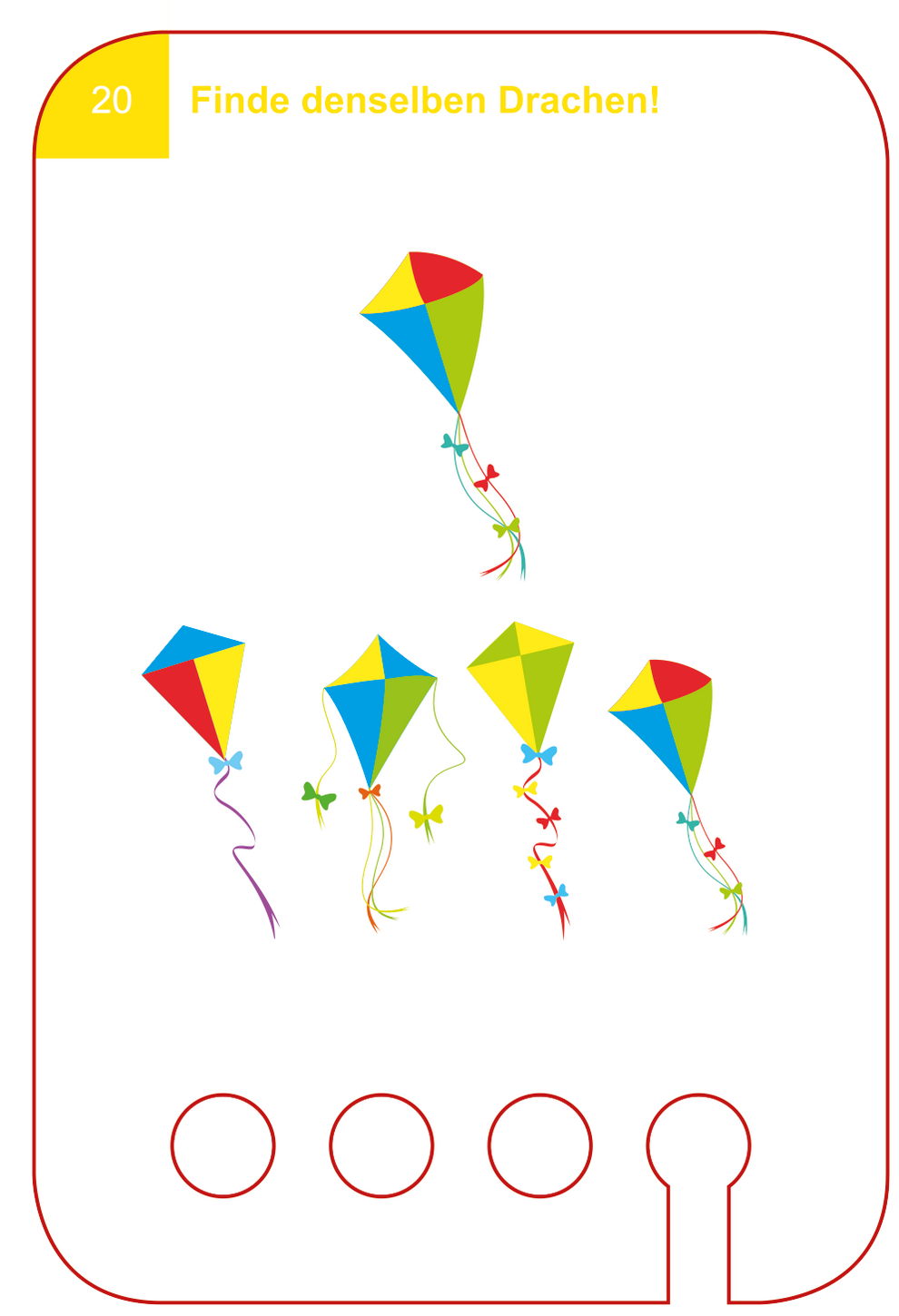 Kartensatz Erste Zuordnungsspiele 3+  