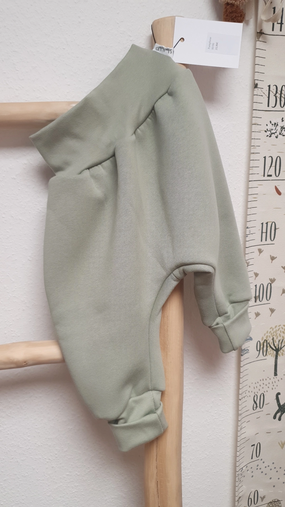 Pumphose gefüttert dusty green 