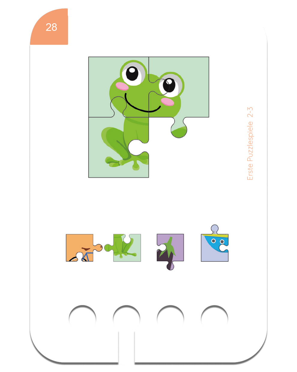 Kartensatz Erste Puzzlespiele 2-3 