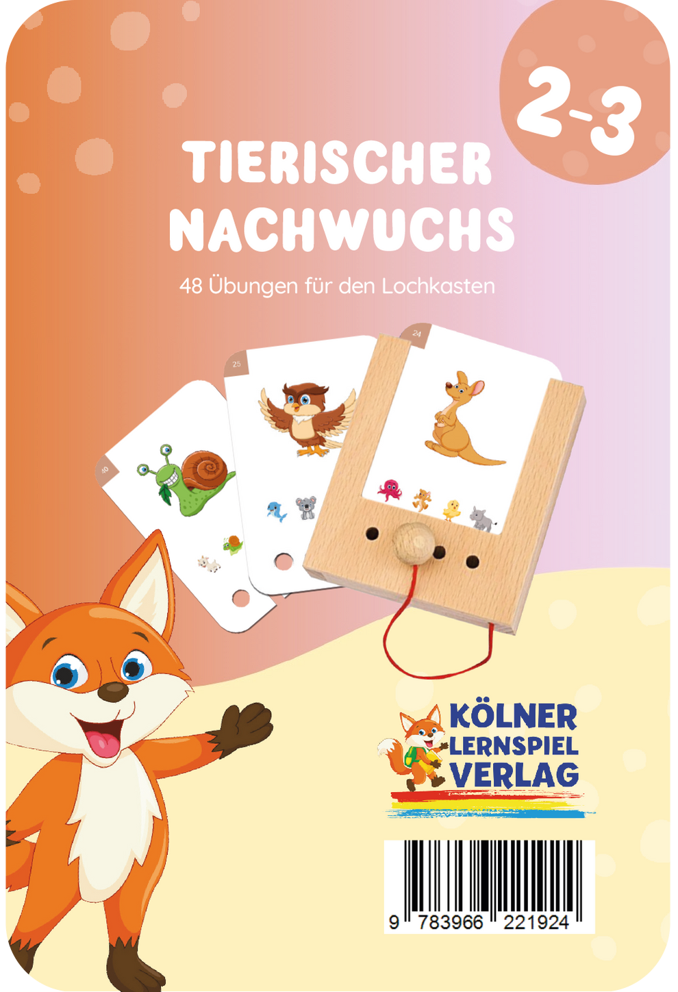 Kartensatz Tierischer Nachwuchs 2-3  