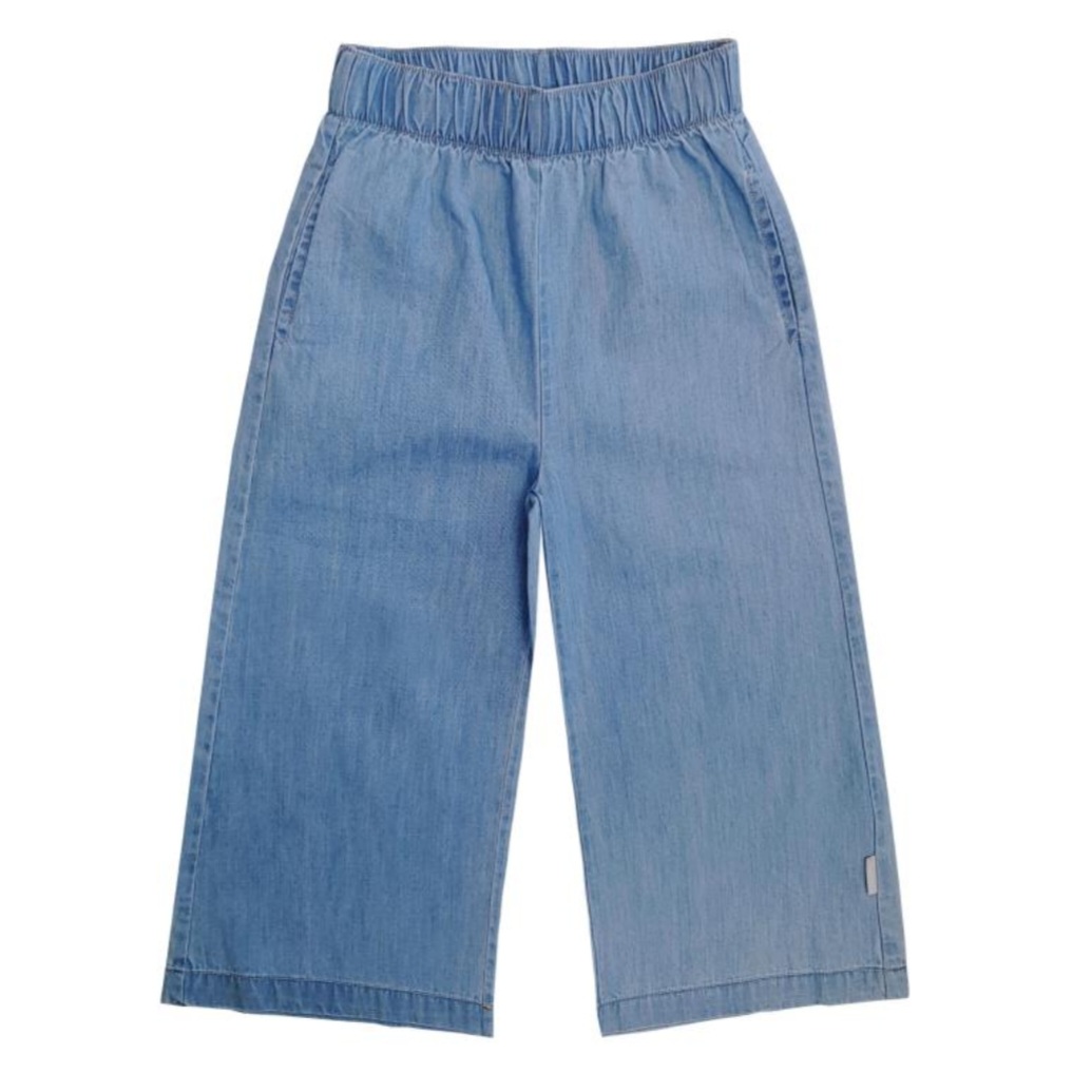 Culotte Hose Denim-Optik