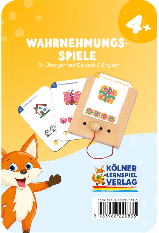Kartensätze Wahrnehmungsspiele 4+  