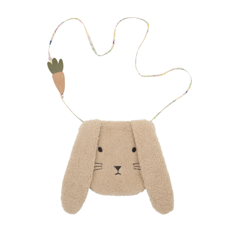 Fluffy bunny face Bag 