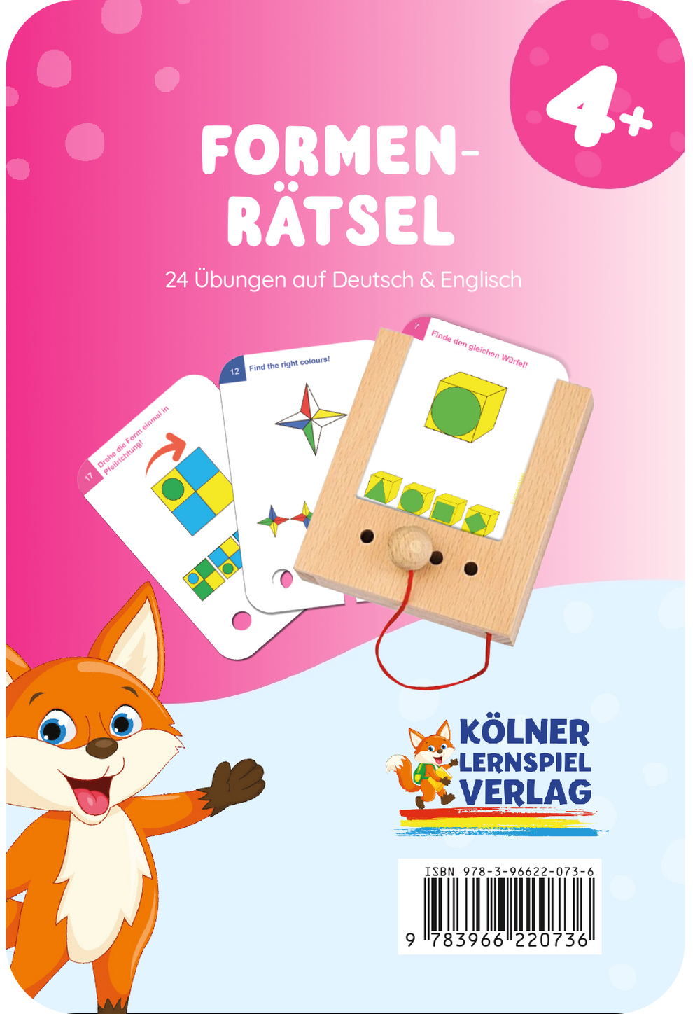 Kartensätze Formen Rätsel 4+  