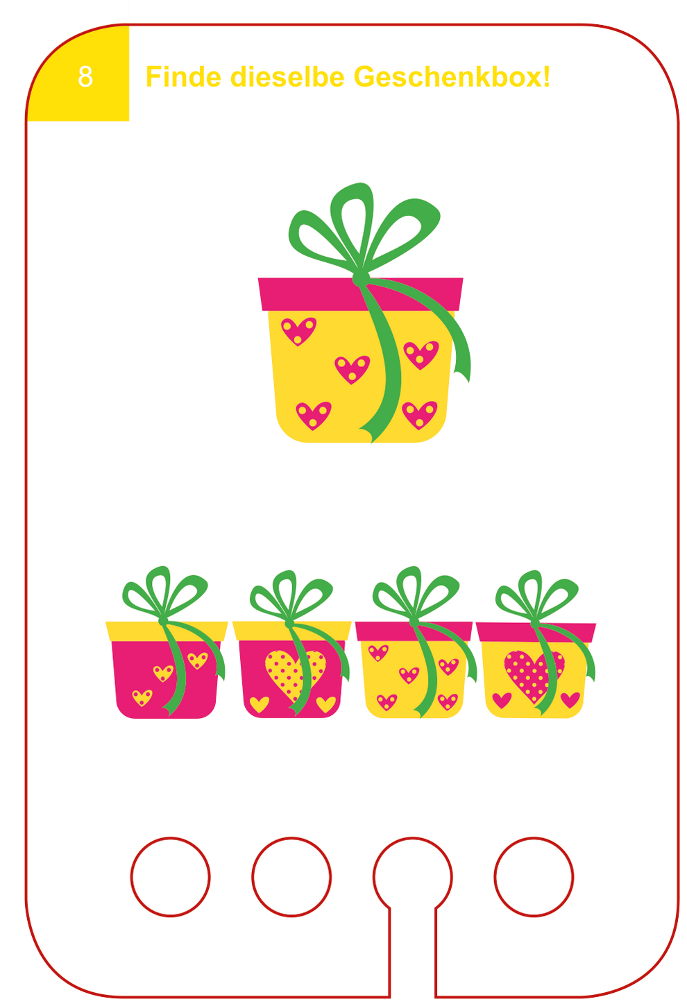 Kartensatz Erste Zuordnungsspiele 3+  