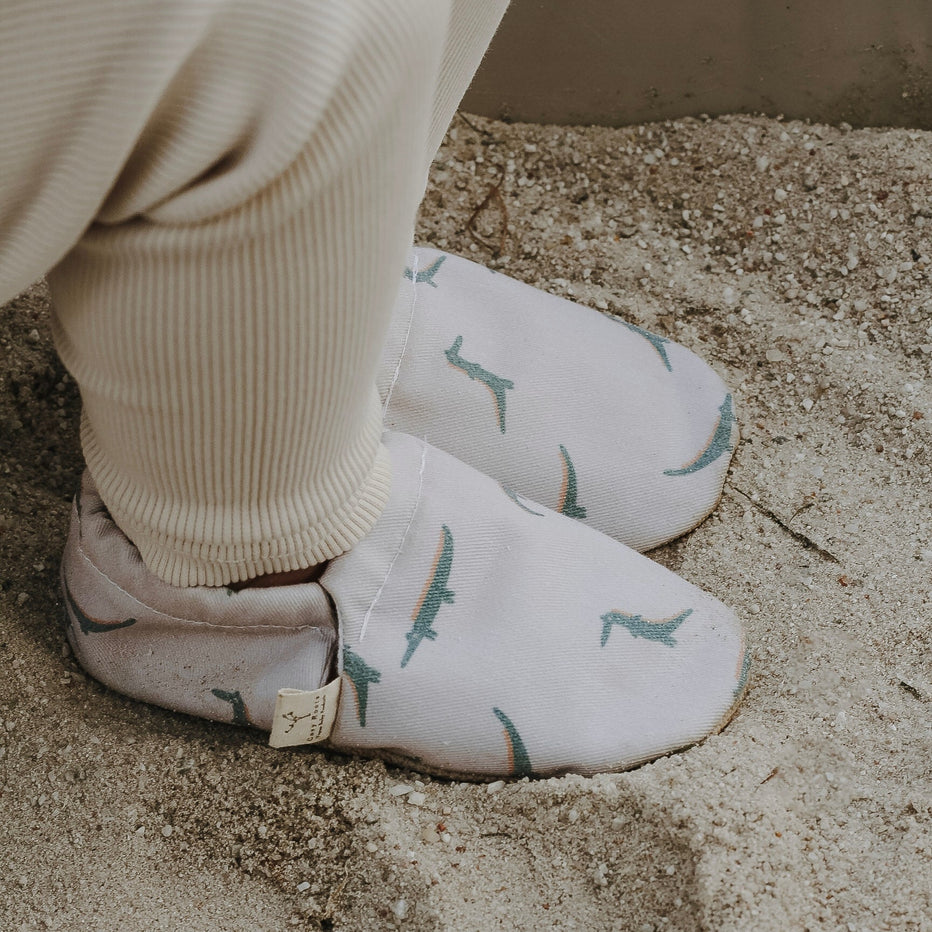 Vegan shoes - happy crocodile 
