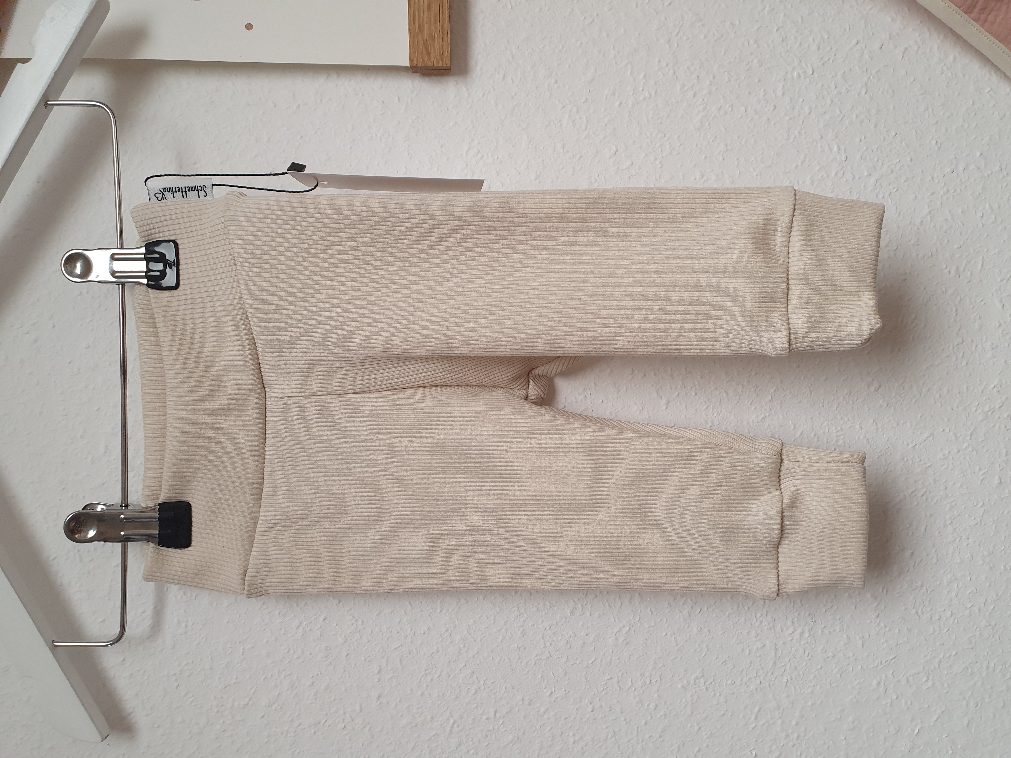 Leggings Rib hellbeige