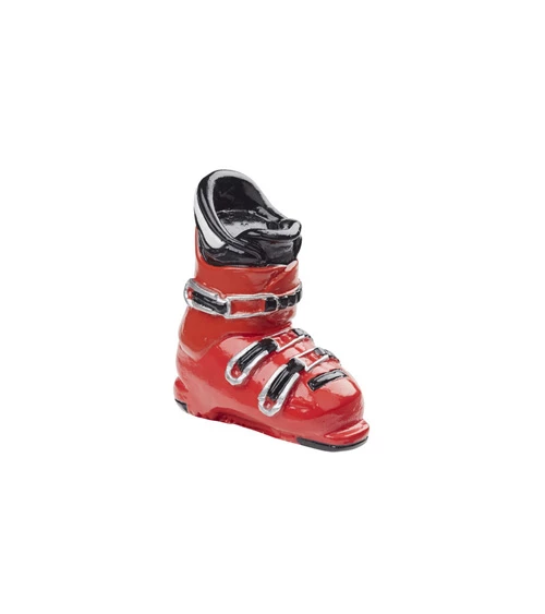 Mini Skistiefel rot 4cm