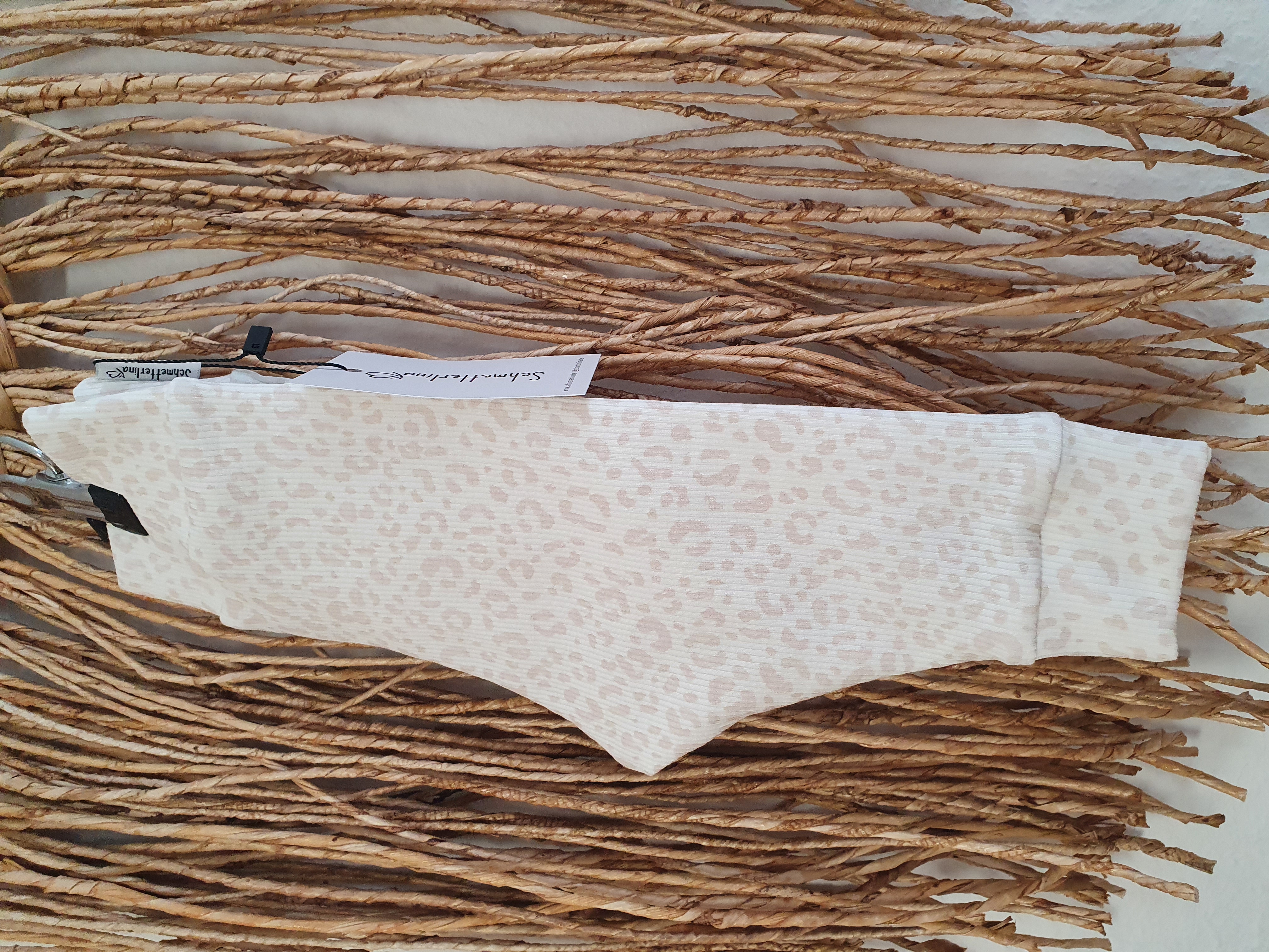 Leggings Rib Leo blush