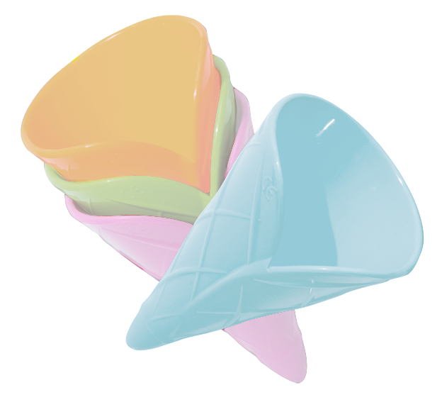 Eistüte pastell klein 