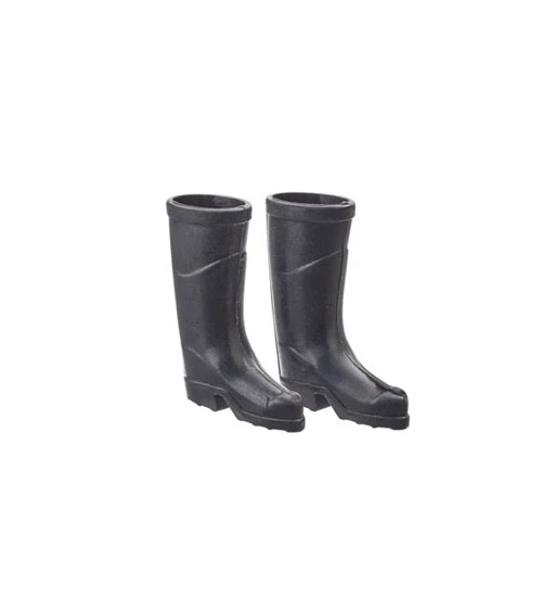 Gummistiefel 1 Paar 2,5x3,5cm schwarz