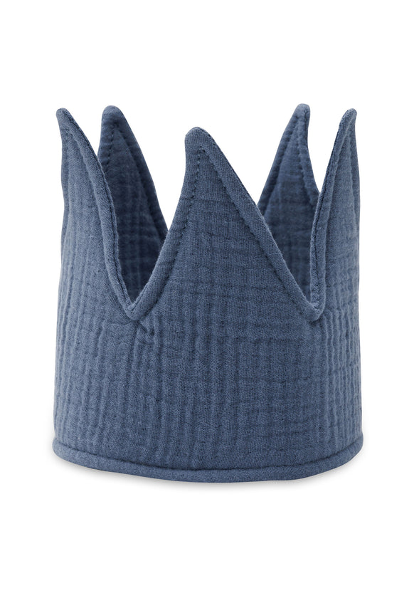 Geburtstagskrone 12x35cm jeansblau