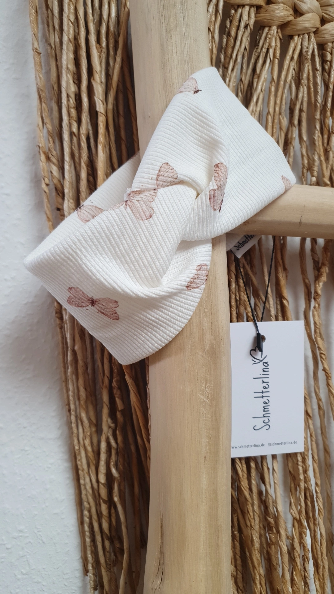 Stirnband Schmetterlinge 