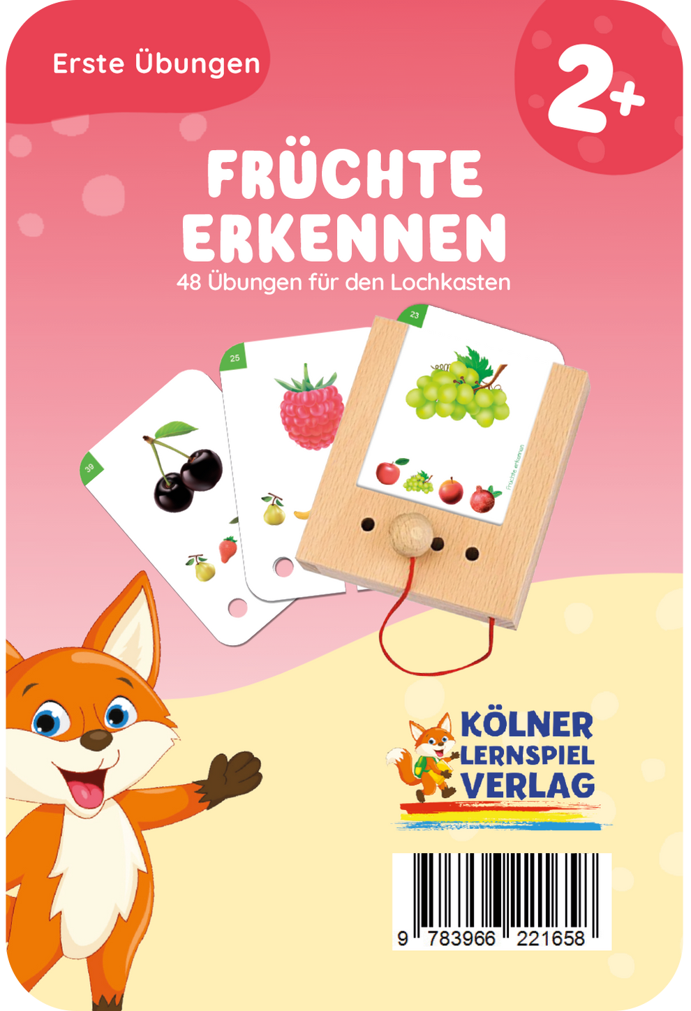 Kartensätze Früchte erkennen 2+