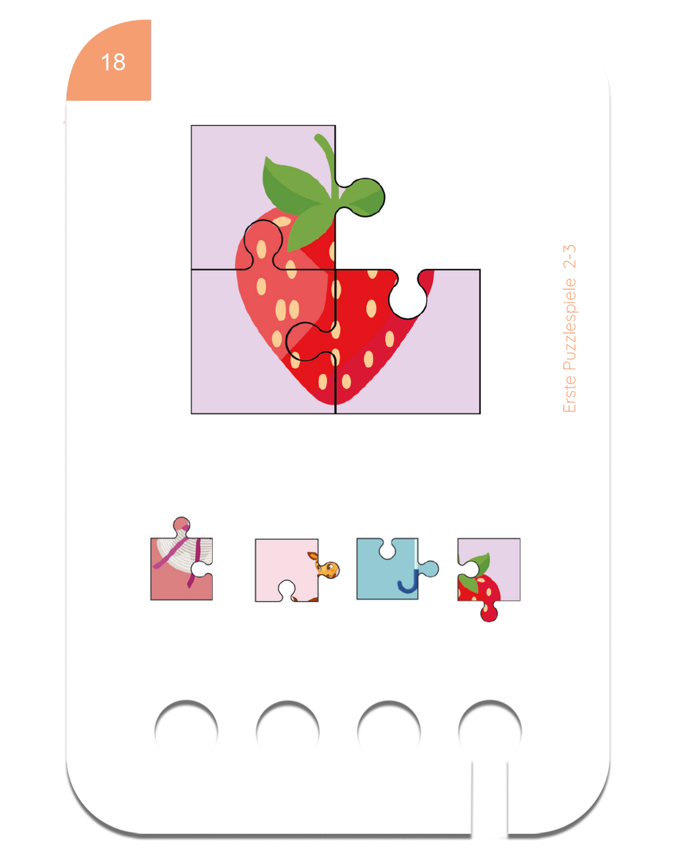 Kartensatz Erste Puzzlespiele 2-3 