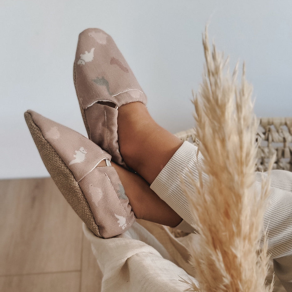 Vegan shoes - Natural Dinos - 