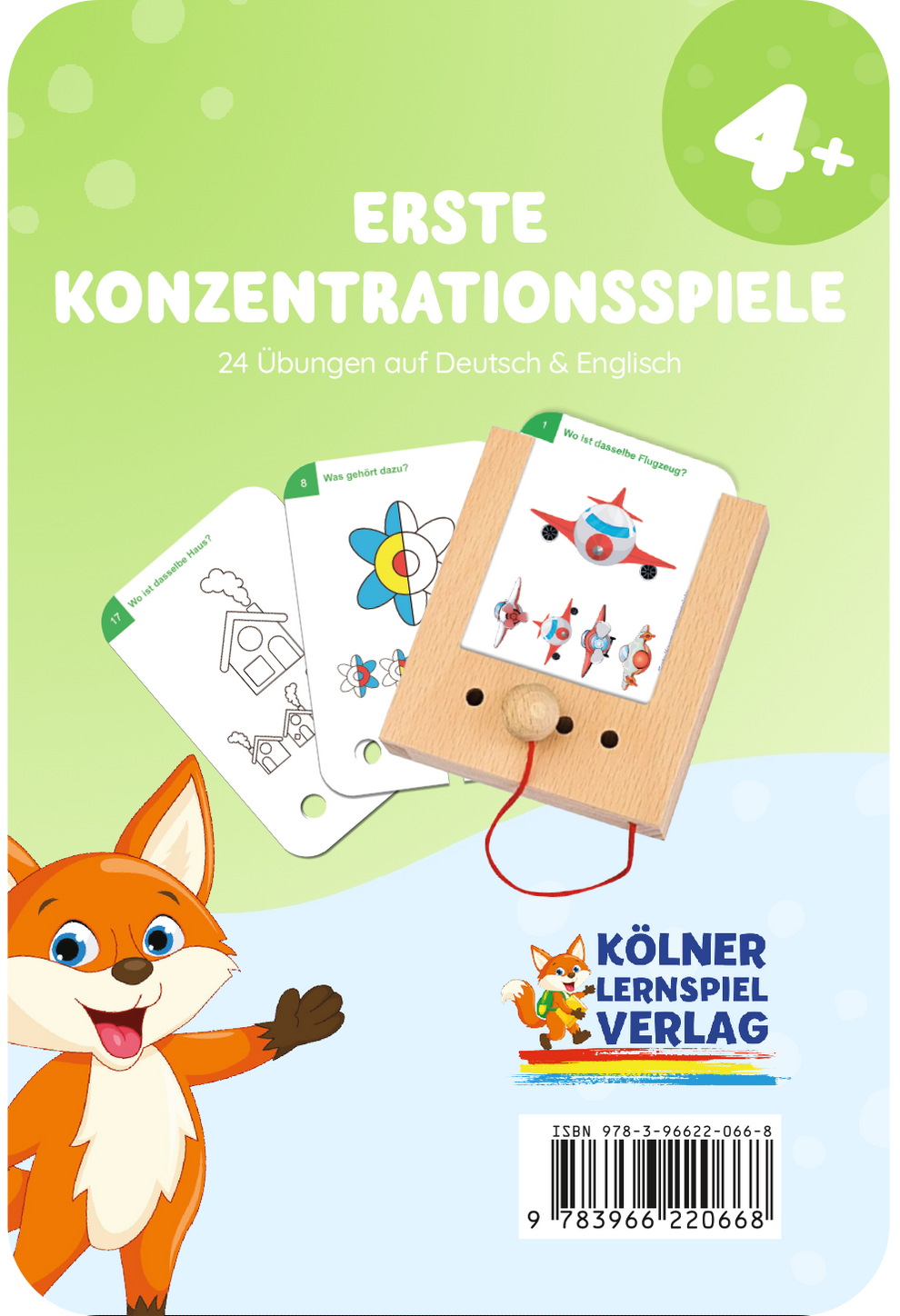 Kartensatz Erste Konzentrationsspiele 4+ 